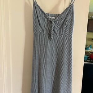 Rails Navy and White Striped 100 % Cotton Summer Dress